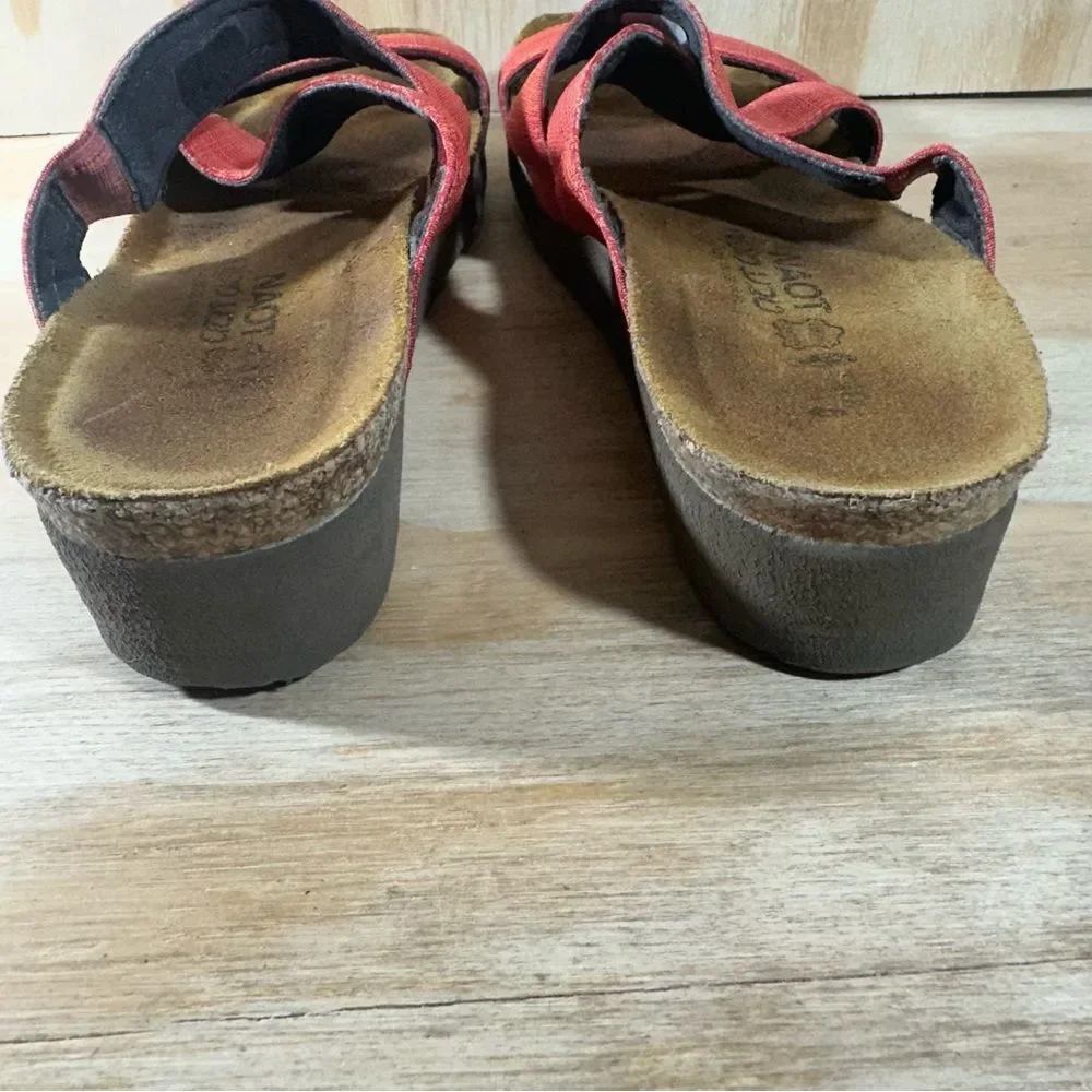 Naot Cross-Strap Platform Sandals Women’s Size 9